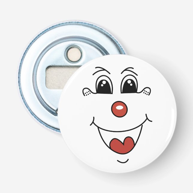 DÉCAPSULEUR FACE DE CLOWN (Devant)