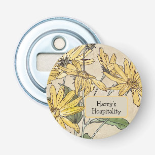 Décapsuleur Faisceaux vintages en ocre jaune