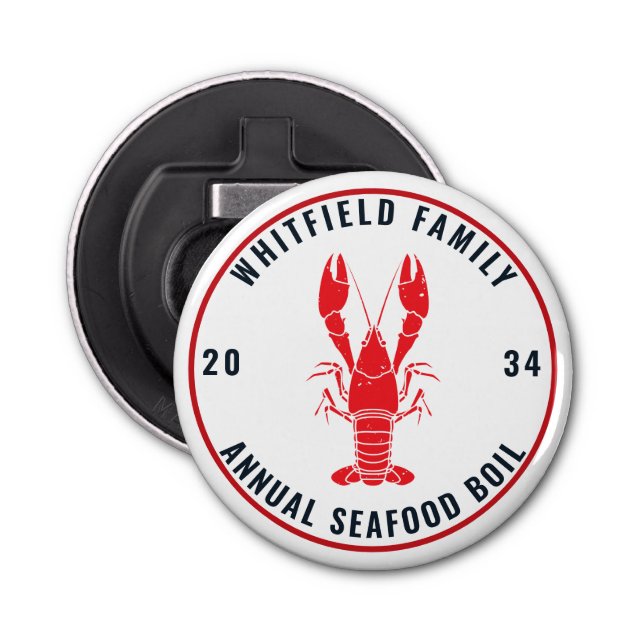 Décapsuleur Famille Annuelle Bouillie de fruits de mer Homard  (Devant)