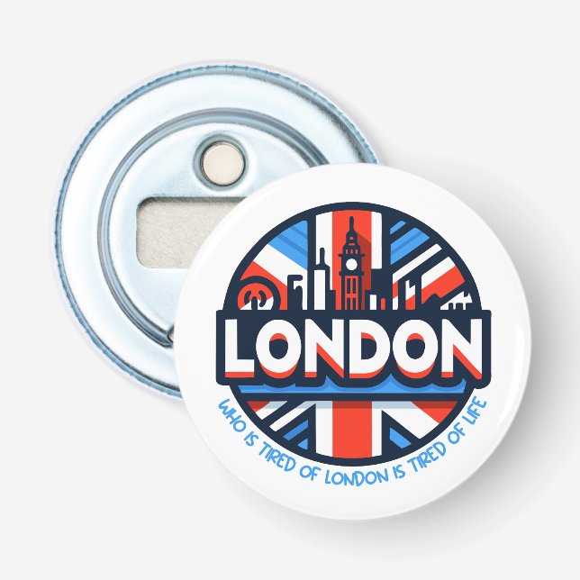 Décapsuleur Fatigué de Londres (Devant)