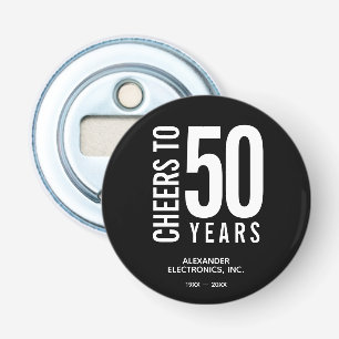 Décapsuleur Félicitations aux années d'anniversaire d'affaires