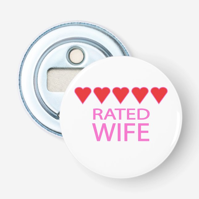 Décapsuleur Femme à cinq coeurs (Devant)