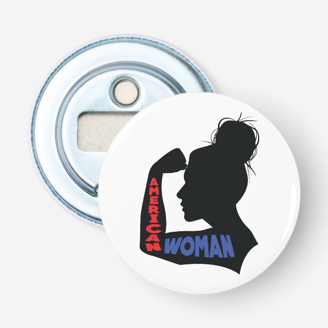 Décapsuleur Femme américaine (Devant)