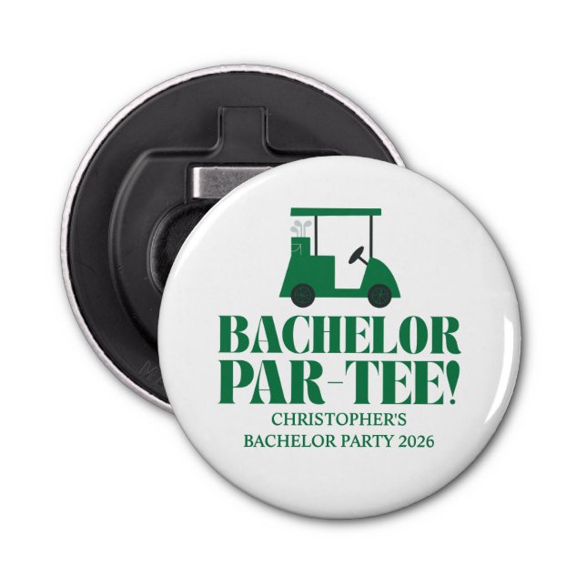 Décapsuleur Fête de Bachelor de golf Par-Tee (Devant)