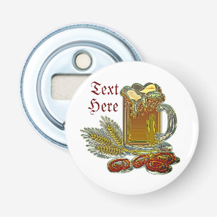 Décapsuleur Fête de la bière et bretzels oktoberfest pub bar