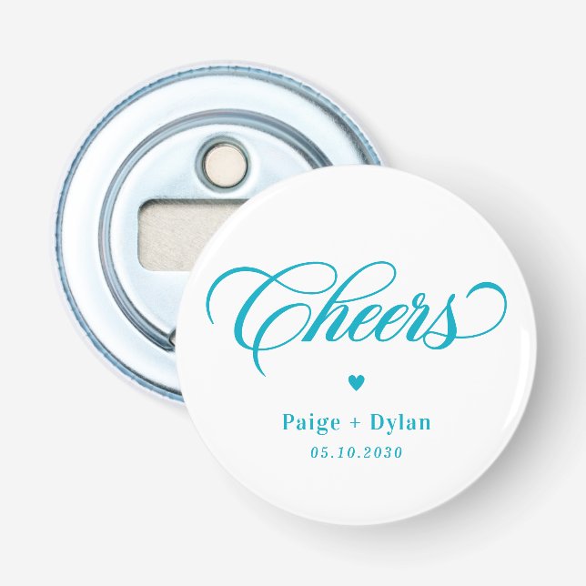 Décapsuleur Fête des mariées Mariage Anniversaire (Devant)