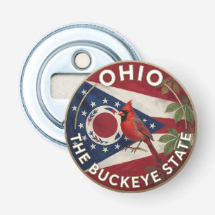 Décapsuleur Fierté de l'État de l'Ohio ✦ Patrimoine Buckeye