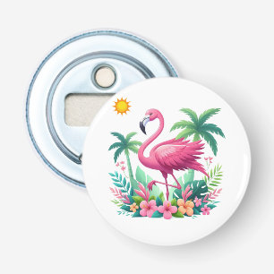Décapsuleur Flamingo rose tropicale/Floride