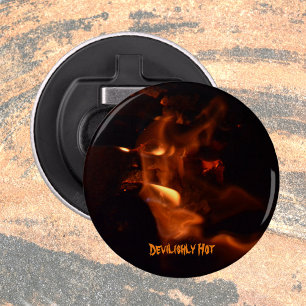 Décapsuleur Flammes démoniaques feu