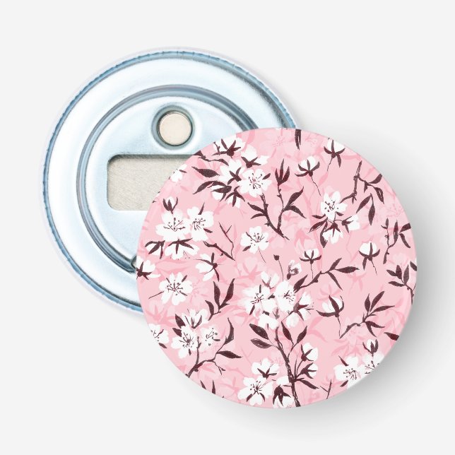 Décapsuleur Fleur de cerisier blanc (Devant)