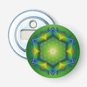 Décapsuleur Fleur de la vie / Blume des Lebens - Mandala V