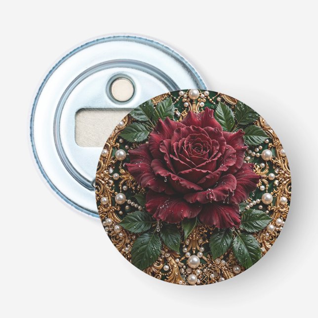 Décapsuleur Fleur de style gothique victorien (Devant)