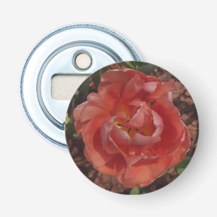 Décapsuleur fleur rouge