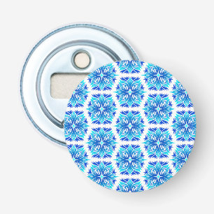 Décapsuleur Fleurs Bleues, Motif De Fleurs, Modèle Floral