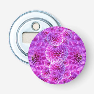Décapsuleur Fleurs rose PomPom Dahlia