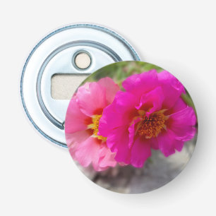 Décapsuleur Fleurs roses au soleil