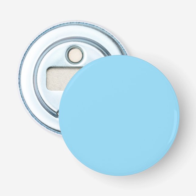 Décapsuleur Fond bleu clair uni de couleur uniforme (Devant)
