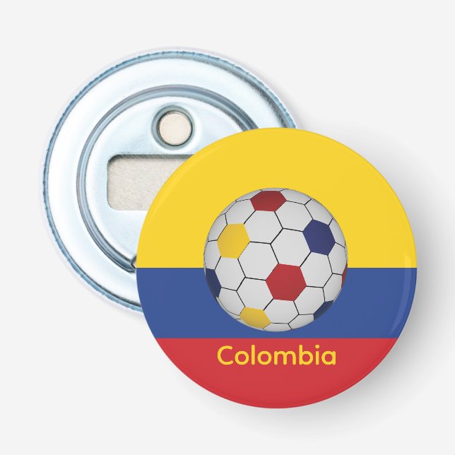 Décapsuleur Football colombien (Devant)