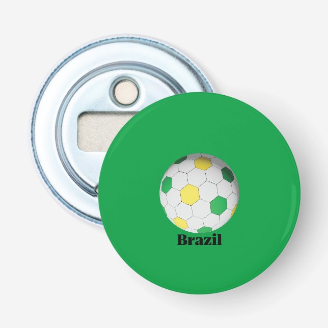 Décapsuleur Football du Brésil (Devant)