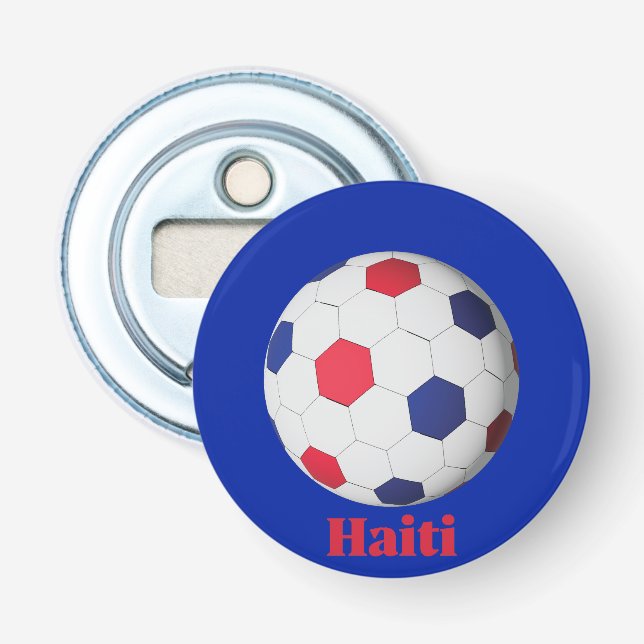 Décapsuleur Football Haïti (Devant)