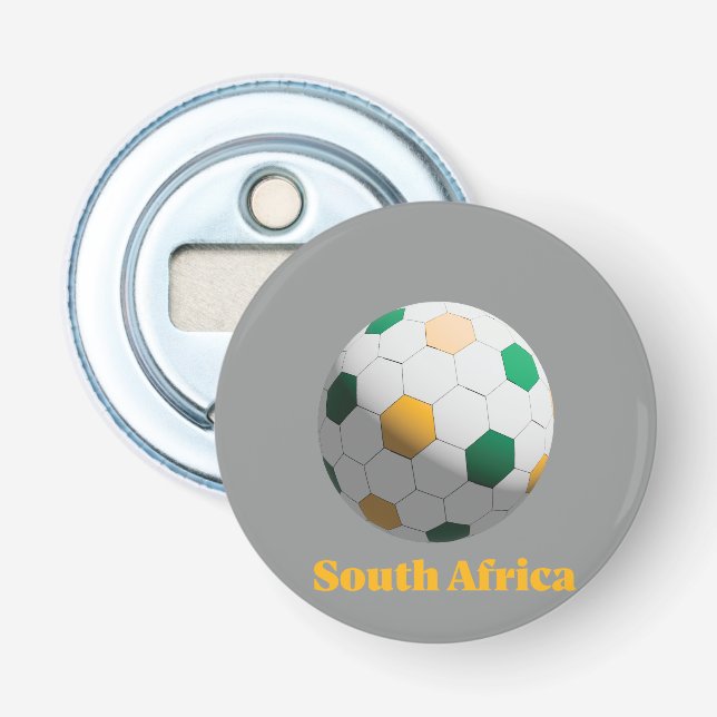 Décapsuleur Football sud-africain (Devant)