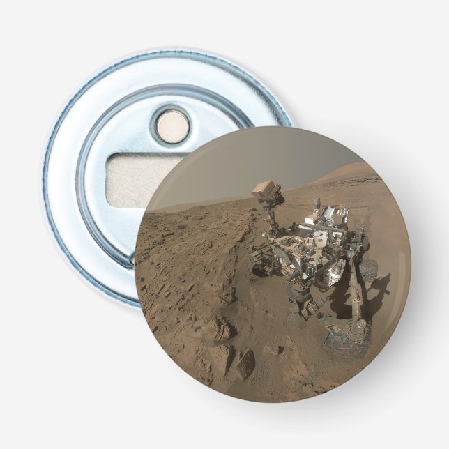 Décapsuleur Forage sur Mars Curiosity Paysage martien rouge (Devant)