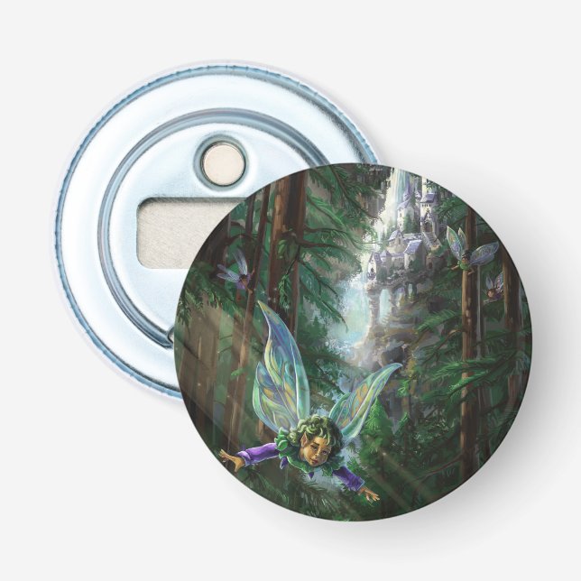 Décapsuleur Forêt du château des fées (Devant)