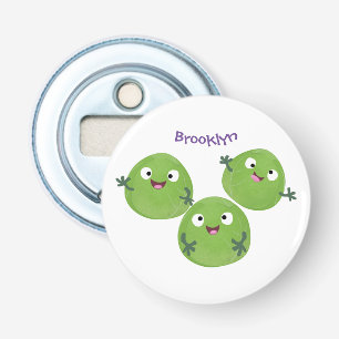 Décapsuleur Funny Brussels sprouts légumes caricature