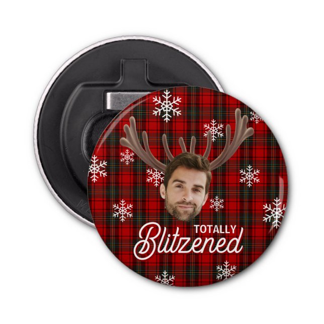 Décapsuleur Funny Photo Face Blitzened Christmas Custom Gift (Devant)