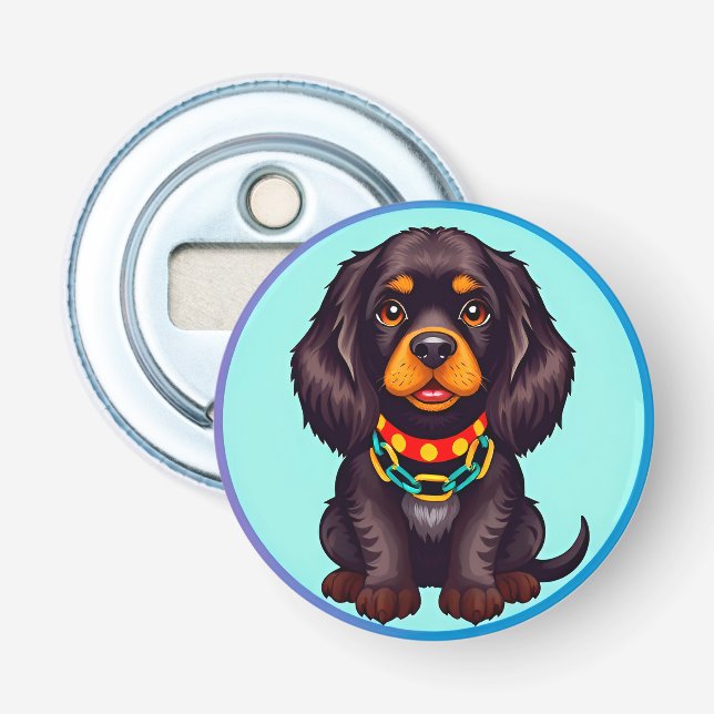 Décapsuleur Gadget de cuisine pour amateur de chiens mignon et (Devant)