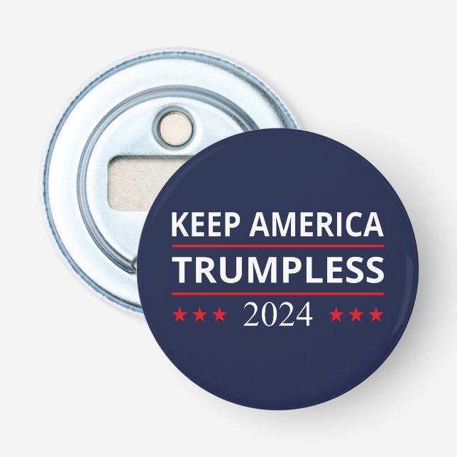 Décapsuleur Garder l'Amérique sans Trump VII (Devant)