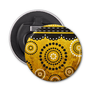 Décapsuleur Garland ARTdeco noir blanc + votre arrière - plan