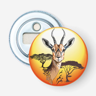 Décapsuleur Gazelle Antelope africaine animal sauvage