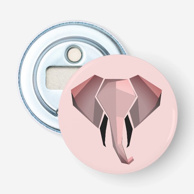 Décapsuleur Géométrie Tête d'éléphant (Devant)