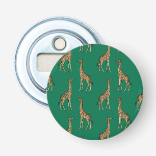 Décapsuleur Girafe Mammifère Vert Émeraude Animal Sauvage Afri