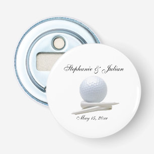 Décapsuleur Golf Theme White  Bottle Opener