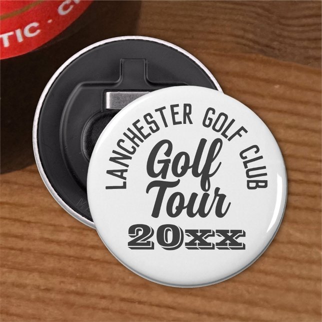 Décapsuleur Golfers Golf Tour Bouteille Souvenir Ouvert (Créateur téléchargé)