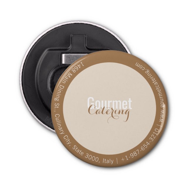 Décapsuleur Gourmet Catering Bottle Opener (Devant)