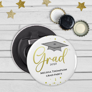 Décapsuleur Graduate Grad Gold Graduation Script Party