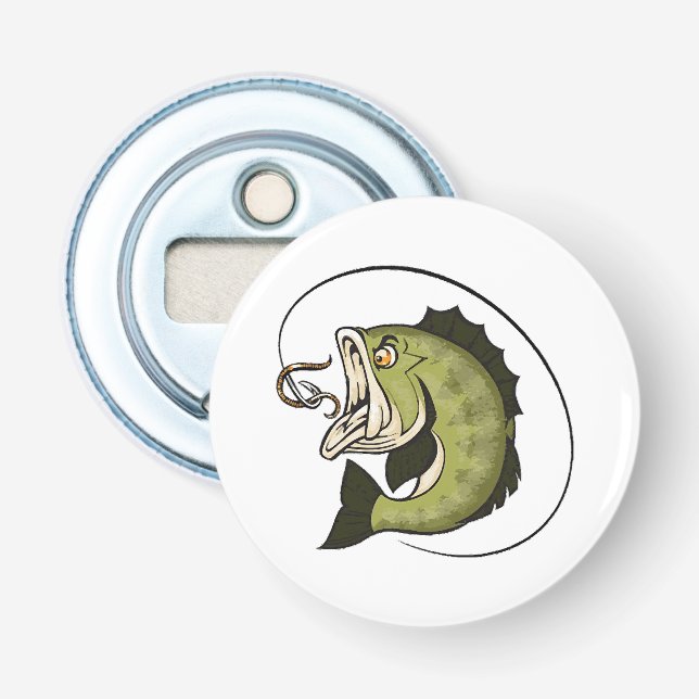 Décapsuleur Grande bouche de bass (Devant)
