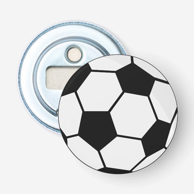 Décapsuleur Graphisme de ballon de football classique Fan de s (Devant)