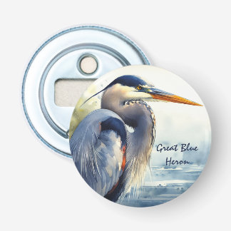 Décapsuleur Great Blue Heron Faune Mer Terres Humides Oiseaux 