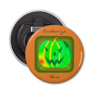 Décapsuleur Green Jack olantern Halloween Thunder_Cove