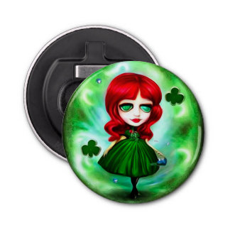 Décapsuleur Green Moon St. Patrick’s Day Girl