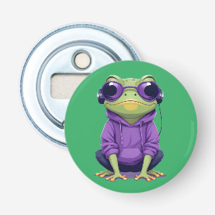 Décapsuleur Grenouille portant Sweat - shirt à capuche drôle C