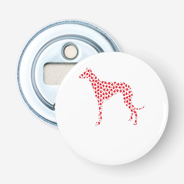 Décapsuleur Greyhound Lover Valentine Gift Greyhound Dog (Devant)