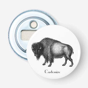 Décapsuleur Gros Bison Buffalo Thunder_   CoveNec plaqué arge