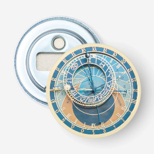 Décapsuleur Gros plan sur l'horloge astronomique de Prague, R.