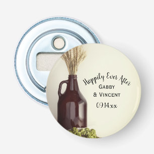 Décapsuleur Growler Hops Blé Heureusement Jamais Après Mariage