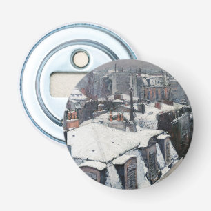 Décapsuleur Gustave Caillebotte - Toits sous la neige